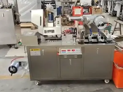 Máquina de embalagem blister tipo pequeno DPP80