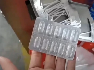 Embalagem de Blister Cápsulas de PVC/Alu Tipo Plana Série Dpp